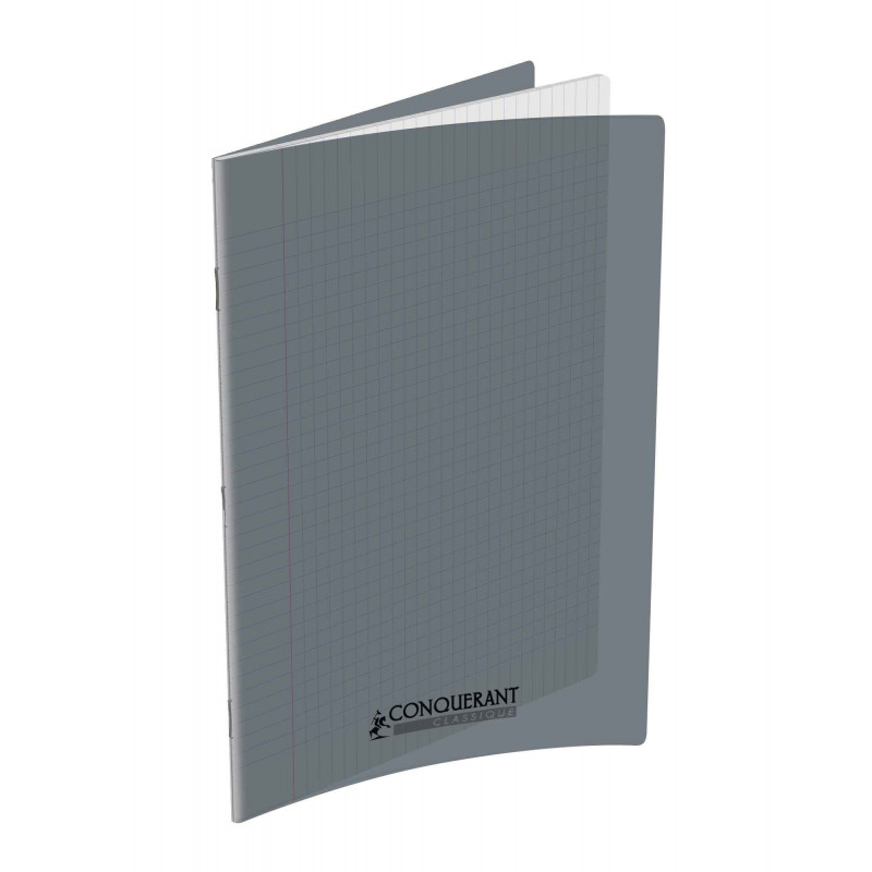 3020120002170 - CAHIER PP GRIS 24X32 96P SÉYÈS 90G PIQURE