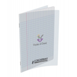 3020120014739 - CAHIER POÉSIE ET CHANT PP 17X22 48P SÉYÈS/UNI 90G PIQURE