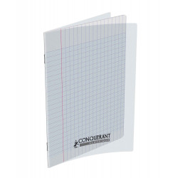 3020120106878 - CAHIER PP INCOLORE 17X22 140P SÉYÈS 90G PIQURE