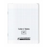 3020120123080 - CAHIER À RABAT INCOLORE 17X22 48P SÉYÈS