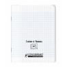 3020120123363 - CAHIER À RABAT INCOLORE 17X22 96P SÉYÈS