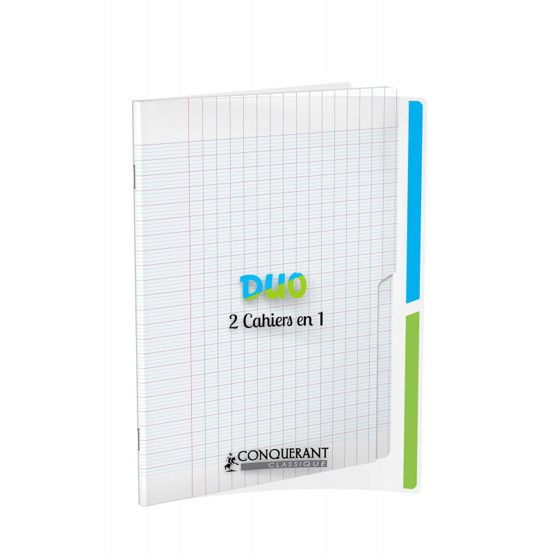3020120135021 - CAHIER 2 EN 1 PP 17X22 96 PAGES SÉYÈS