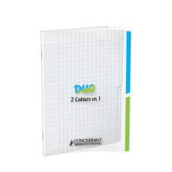 3020120135021 - CAHIER 2 EN 1 PP 17X22 96 PAGES SÉYÈS