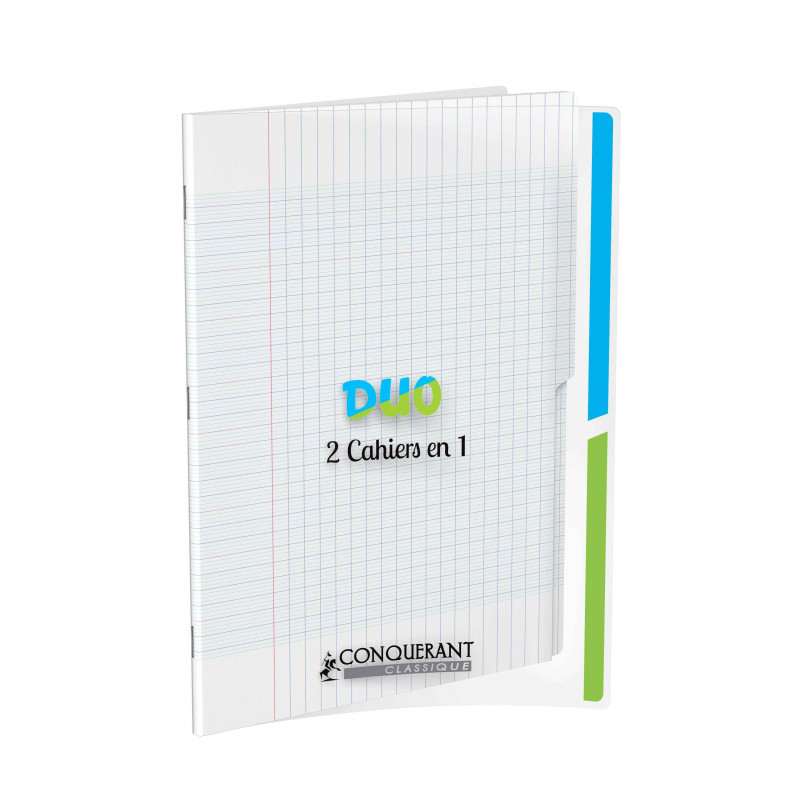 3020120135090 - CAHIER 2 EN 1 PP 24X32 96 PAGES SÉYÈS