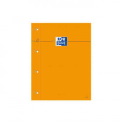 3020121062890 - BLOC NOTES 21X29,7 FEUILLES PERFORÉES 160P 5X5 90G