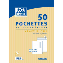 3020128379106 - 50 POCHETTES KRAFT 229X324MM