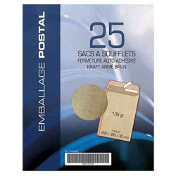 3250650397273 - 25 SAC KRAFT ARMÉ 260X330MM