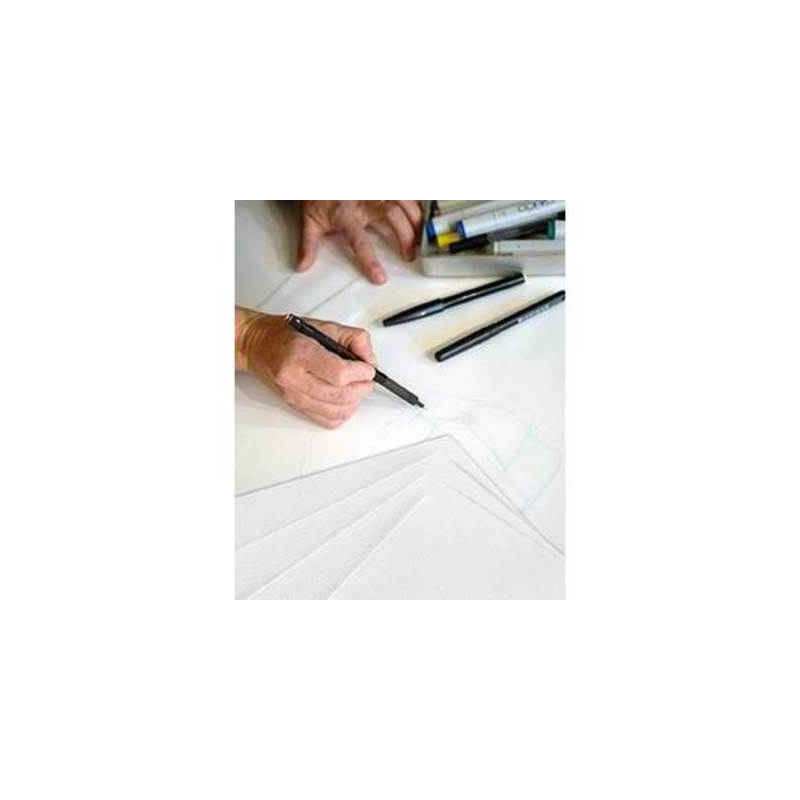 3148950086600 - 250F PAPIER DESSIN BLANC 16X21CM 120G