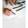 3148950086600 - 250F PAPIER DESSIN BLANC 16X21CM 120G