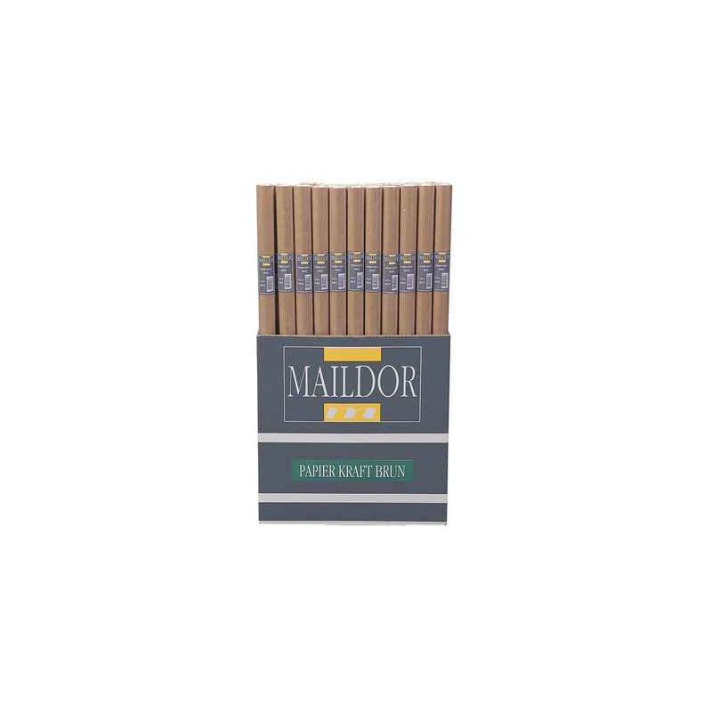 3329685957711 - ROULEAU 1X50M KRAFT BRUN
