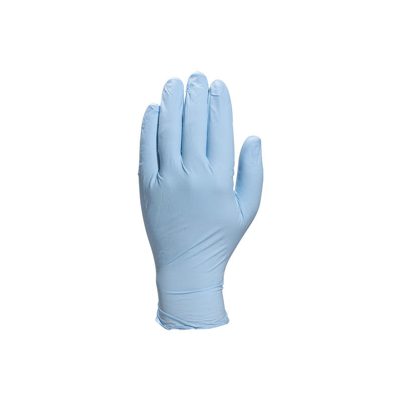 3295249046286 - 100 GANTS JETABLES NITRILES POUDRÉ TAILLE S
