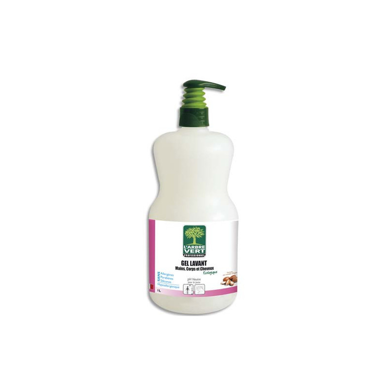 3450601009853 - GEL LAVANT POUR MAINS FLACON POUSSOIR 1L