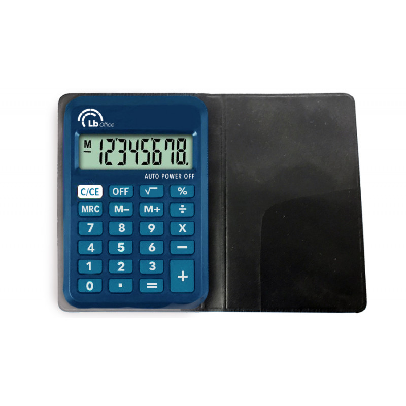 3760240782940 - CALCULATRICE À RABAT COLORIS ASSORTIS