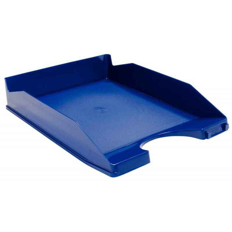 8425901093074 - CORBEILLE À COURRIER OPAQUE BLEU