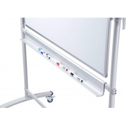 4009729058299 - TABLEAU BLANC MOBILE RÉVERSIBLE 120X180CM
