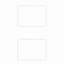 3701254710475 - 12 ÉTIQUETTES AIMANTÉES EFFAÇABLES 63,5X72MM