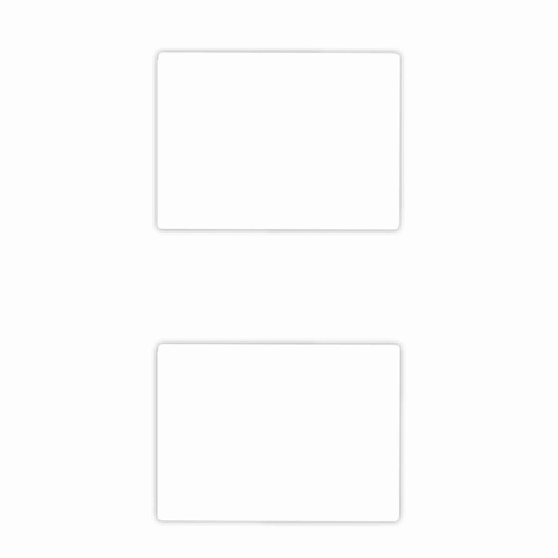 3701254710475 - 12 ÉTIQUETTES AIMANTÉES EFFAÇABLES 63,5X72MM