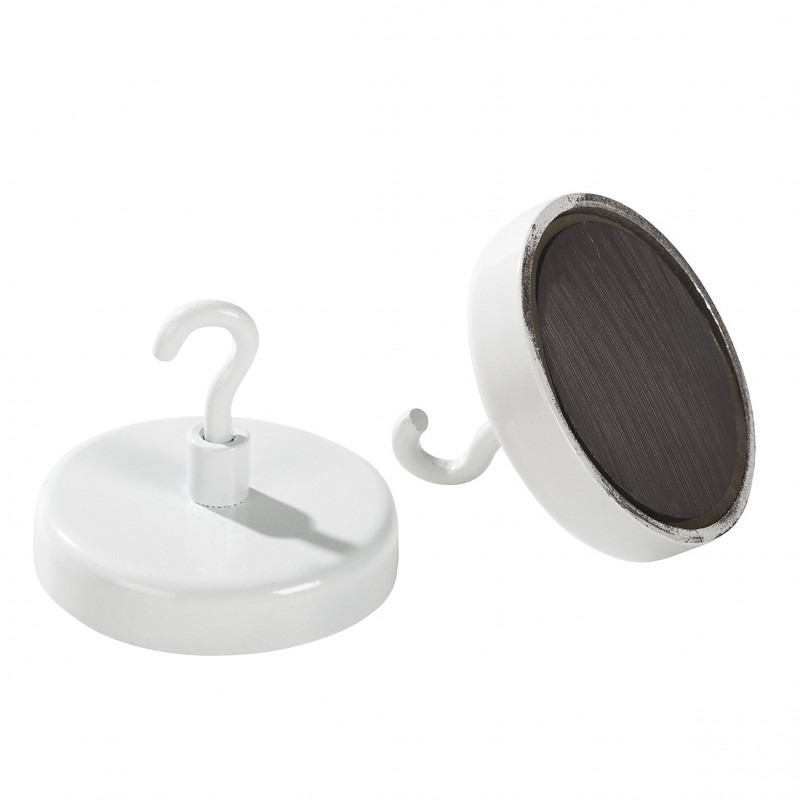 3701254709400 - 3 CROCHETS DE SUSPENSION MAGNÉTIQUES Ø25MM