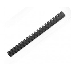 33816048119 - 100 PEIGNES PLASTIQUE NOIR Ø16MM
