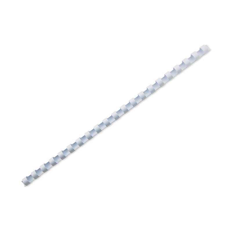 33816097193 - 100 PEIGNES PLASTIQUE BLANC Ø12MM