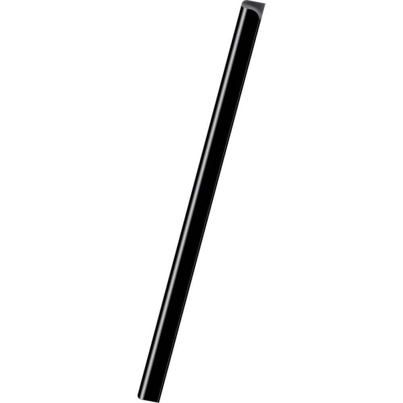 3130636970815 - 25 BAGUETTES 6MM NOIRES RELIURE MANUELLE