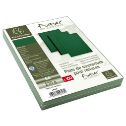 3130630027980 - 100 COUVERTURES GRAIN CUIR VERT