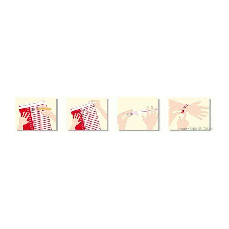 8410782125235 - 32 BRACELETS D'IDENTIFICATION