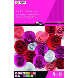 3065500265042 - BLOC PAPIER COULEURS 30F A4 120G