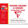 3329680967708 - POCHETTE 12F DESSIN COULEURS VIVES 24X32 160G