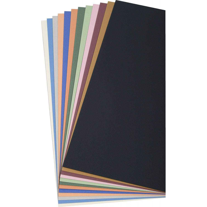 3329680967722 - POCHETTE 12F DESSIN COULEURS PASTELS 24X32 160G