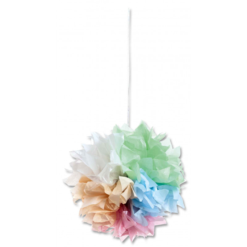 4001868065848 - 5F PAPIER DE SOIE IRISÉ 50X70CM ASSORTIES