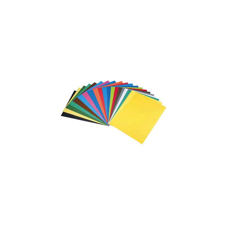 3065504554999 - 100F CARTOLINE 130G 25X32CM ASSORTIES