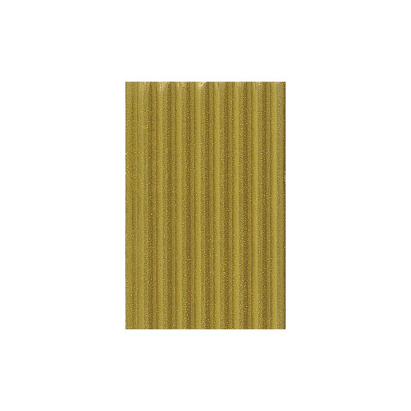 3065504712757 - 1F CARTON ONDULÉ FIN 50X70CM OR