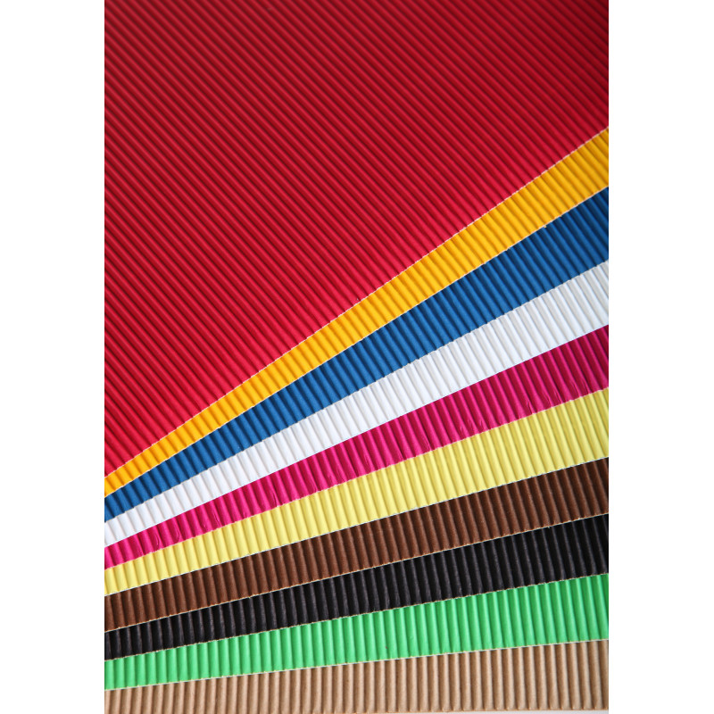 3065504711996 - 15F CARTON FIN ONDULÉ 50X35CM ASSORTIES