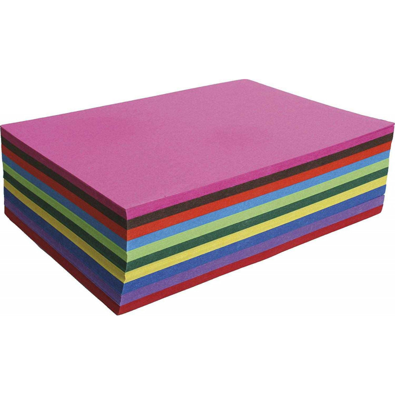 3065504554012 - 100F CARTOLINE 270G 21X29,7CM ASSORTIES