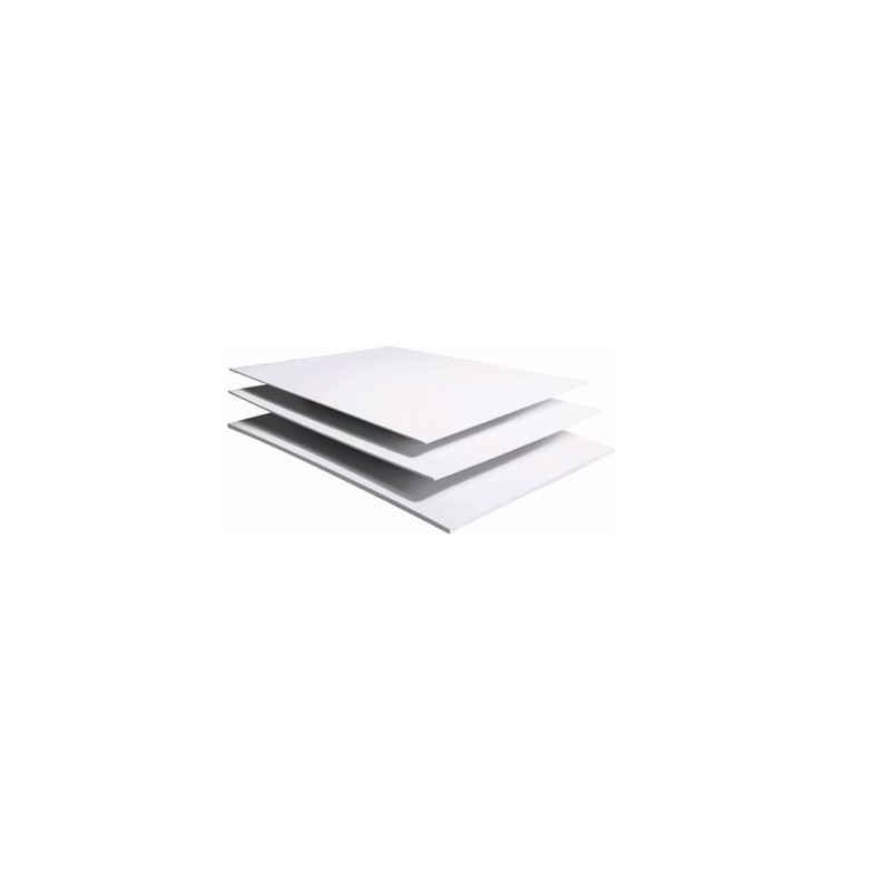 3329680936605 - 6 CARTONS MOUSSE BLANC 50X65CM 3MM