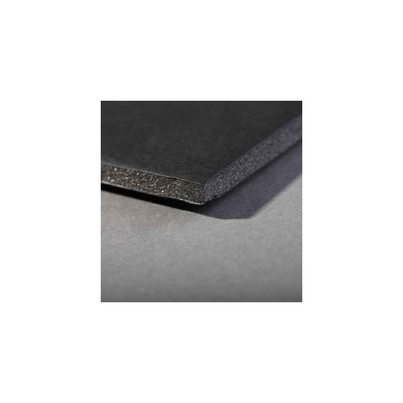 3329680936667 - 5 CARTONS MOUSSE NOIR 50X65CM 5MM