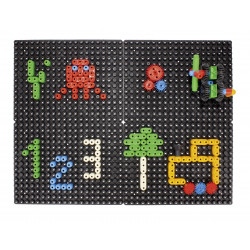 4014888209109 - POLY M 4 PLAQUES DE CONSTRUCTIONS MULTIPOSITIONS