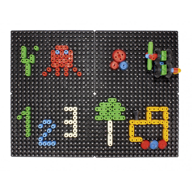 4014888209109 - POLY M 4 PLAQUES DE CONSTRUCTIONS MULTIPOSITIONS