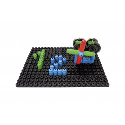 4014888209109 - POLY M 4 PLAQUES DE CONSTRUCTIONS MULTIPOSITIONS