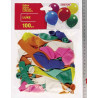 3225430002197 - 100 BALLONS À GONFLER COLORIS ASSORTIS