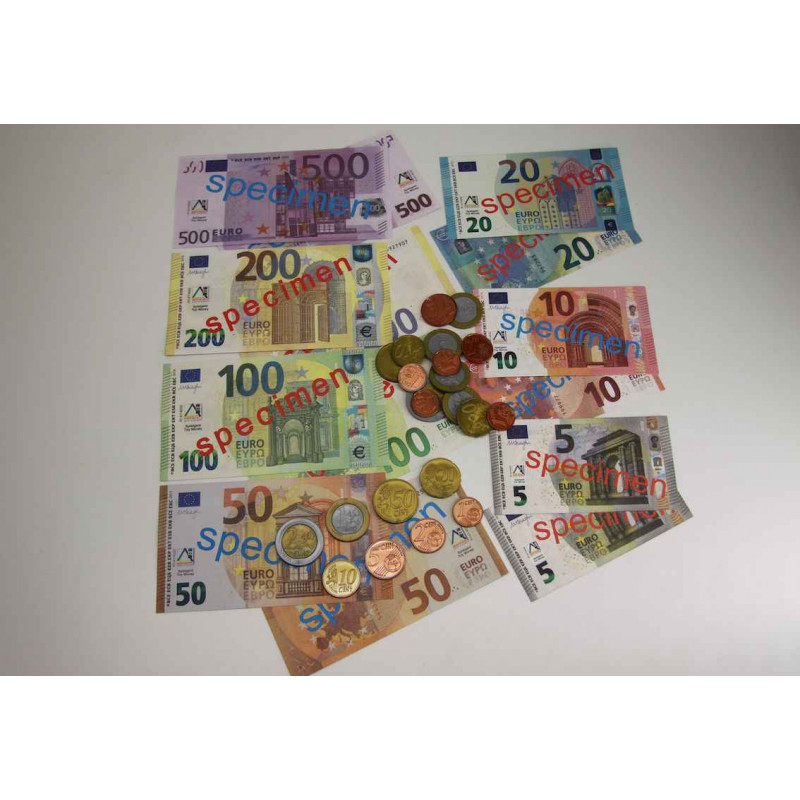 4260414062636 - PIÈCES ET BILLETS EUROS FACTICES