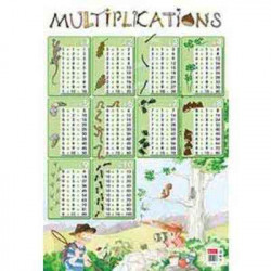 3592930007763 - POSTER LES MULTIPLICATIONS