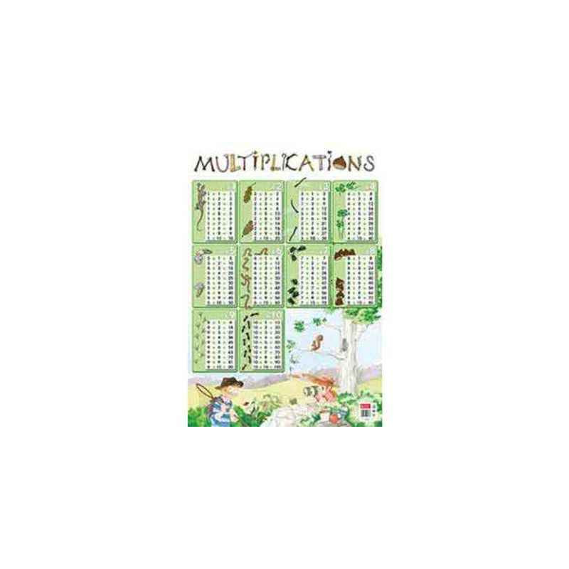 3592930007763 - POSTER LES MULTIPLICATIONS