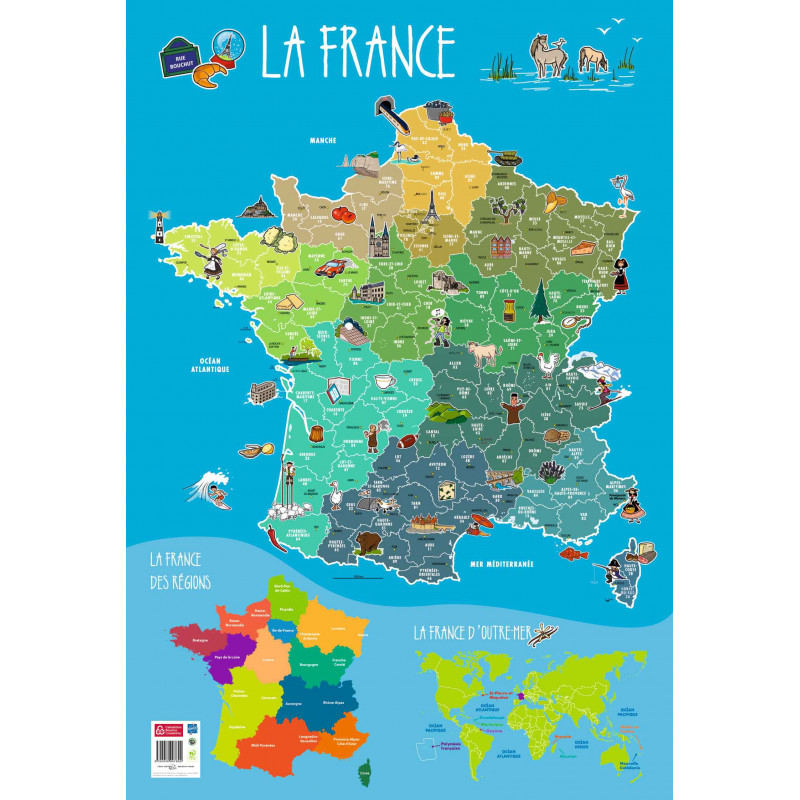 3592930007800 - POSTER LA FRANCE
