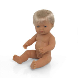 8413082310516 - POUPÉE 38 CM AVEC CHEVEUX GARÇON EUROPÉEN