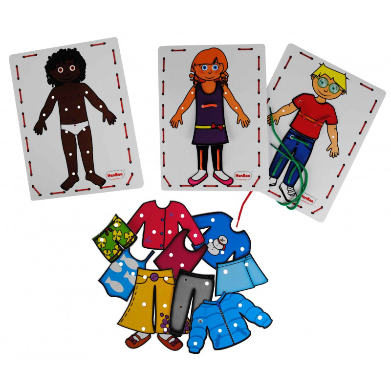8413019109862 - LES PERSONNAGES À HABILLER