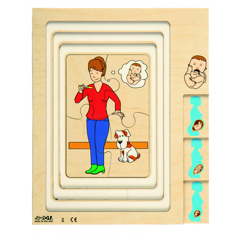 8718229034646 - PUZZLE MAMAN ET B?B?