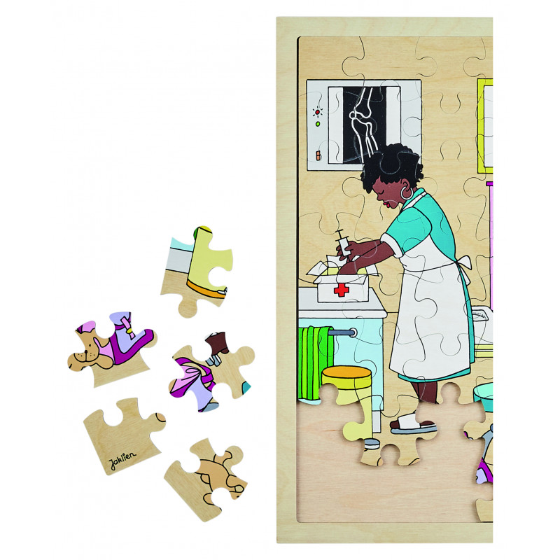 8718229035643 - PUZZLE SANTÉ LE PÉDIATRE