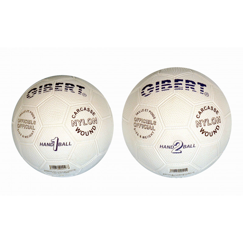 3420210100838 - BALLON HAND BALL CAOUTCHOUC  T, 1 Ø 16CM